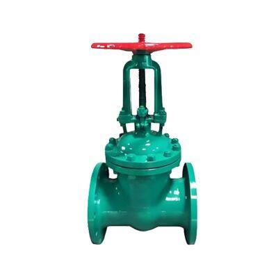 Z41J Flange Lined Rubber Gate Valve Manual Lined Rubber Gate Valve Pipeline Lined Rubber Gate Valve