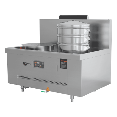 Bakery-Grade Gas Double Steamer with Automatic Water Level Control