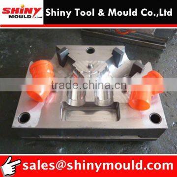 double cavities elbow mould