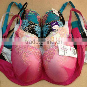 0.47USD Hot Newest Style Fashional Cheap Ladies Bra Designs/Thin Sponge 32-40BC Cup/5 Colors At Least (kczd127)