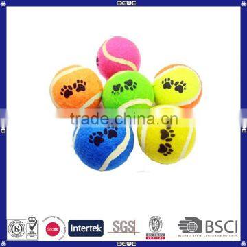 cheap custom made bulk pet tennis ball