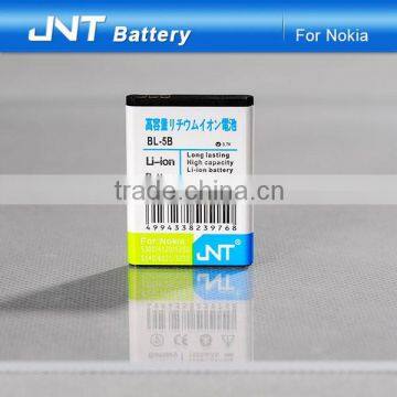 rechargeable long lasting cell phone battery BL-5B for Nokia