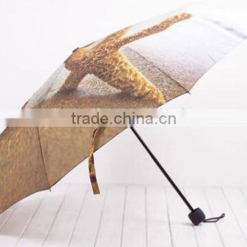 foldable pattern printed umbrella