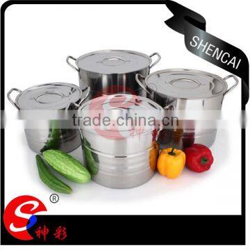 Popular New products high mirror polish stainless steel soup bucket stokpot
