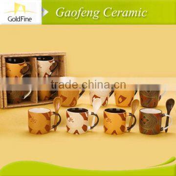 drinking mug with gift box for wedding , mug with sweater