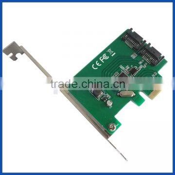 Daul Port PCI Express (PCIe) SATA III 6.0 Gbps Host controller Adapter