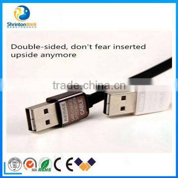 Remax 2 in 1 USB2.0 data cable, micro usb cable with lowest price and good quality