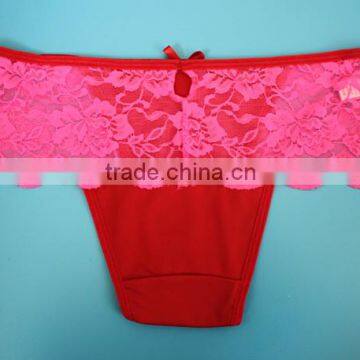 Extreme Excellent Quality Romantic Red Sheer G-string photo-5