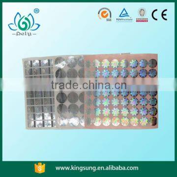 pass hologram sticker , transparent hologram stickers