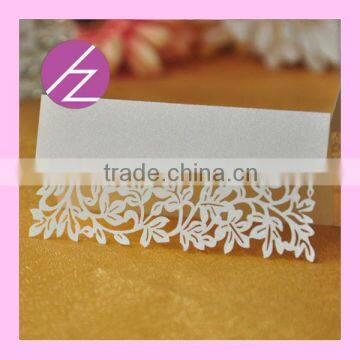 Popular Laser Cut Place Card Holder Table Seat Card for Wedding ZK-52