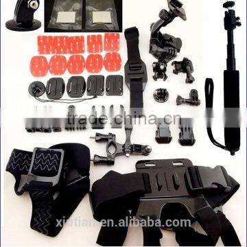 gopro accessories for gopro 4 accessories for gopro hero 4 for go pro camera accessories set Combo Kit