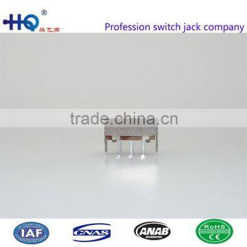 high quality 2 position 2p2t vertical slide switch