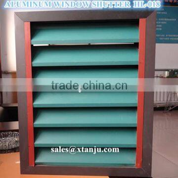 Cheap price of Aluminum shutter window made in China