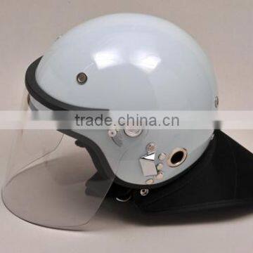 Anti-roit Helmet PC/ABS black / white French