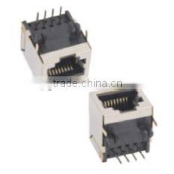 Side Entry 10P RJ45 PCB Jack