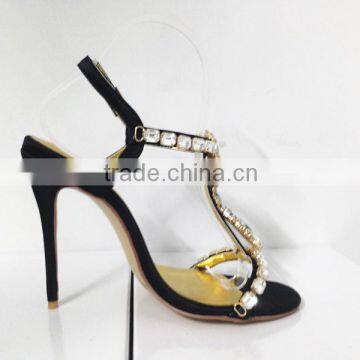 New model women sandals wholesale china shoes sexy diamond sandals women party wear brand crystal sandals