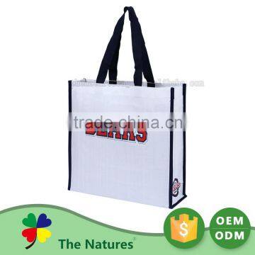 Super Quality Custom Print Promotional Hemp Woven Bag