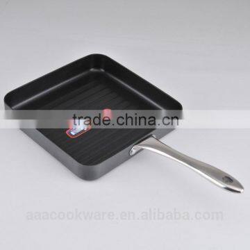 Square Hard Anodized Aluminum Grill