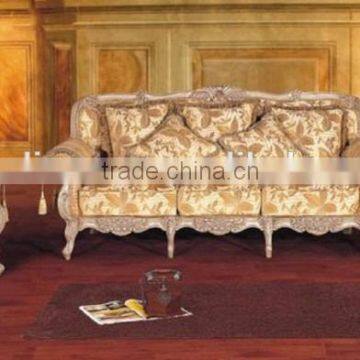 European style wooden hotel sofa set A10073