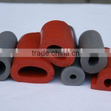 light weight Silicone Foam rubber hose ,sponge tube