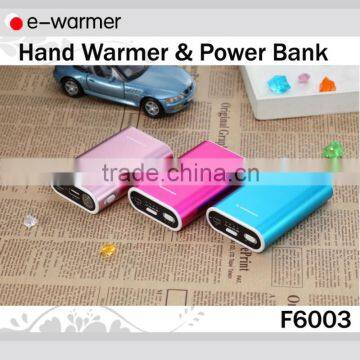 rechargeable mobile power hand warmer F6003