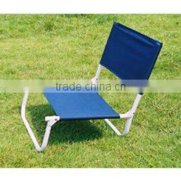 Steel low leg folding beach chair