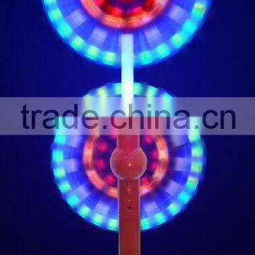 2015 Hot Selling 6 LED Double End Flashing Windmill for Kids