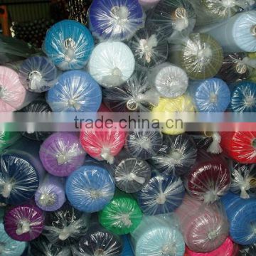 Polyester ITY fabrics stock