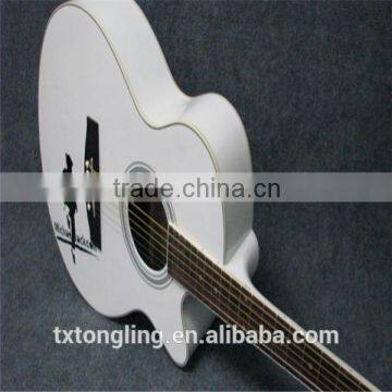 Art Paint White Color Guitar (TL-0050) photo-3