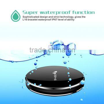 Lastest L16 Smart Touch Screen Waterproof OLED Sport Activity Tracker Band For Android and IOS Mobile Phone Smart Bracelet