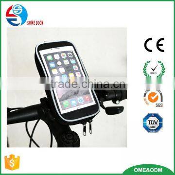 Waterproof mobile carry front tube bike bag