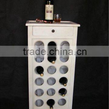 Multiple Shabby chic wood wine cabinet