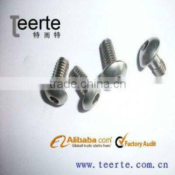 stainless stell hex socket oval head bolt ISO7380