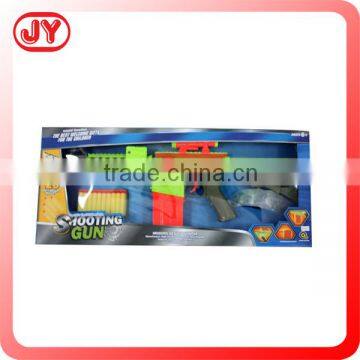 Battery operates plastic ball shooting gun toy