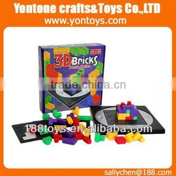 plastic puzzle series 3D bricks game