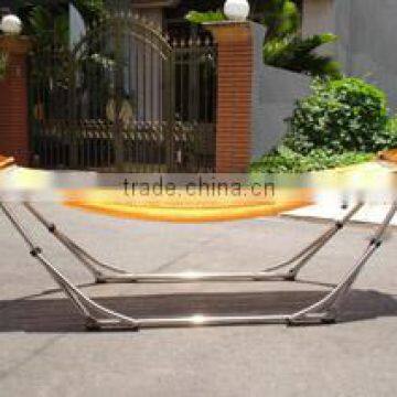 Foldable VIP2 hammock stand, in stainless steel