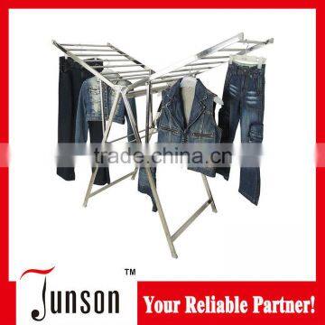 Butterfly Folding Clothes Drying Rack/Stainless Steel Balcony Laundry Rack/Standing Clothes Dryer