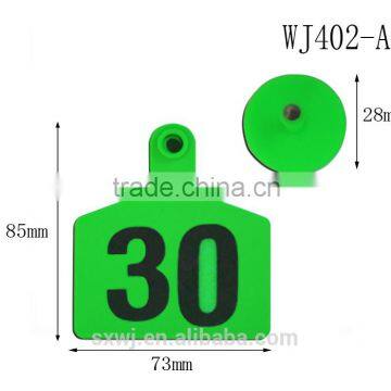 Factory Price Top Quality Cheap Plastic Animal Cattle Ear Tag Supplier's Choice