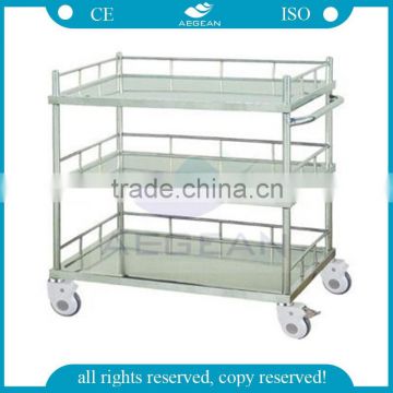 AG-SS022B Instrument operating room three layers medical trolley