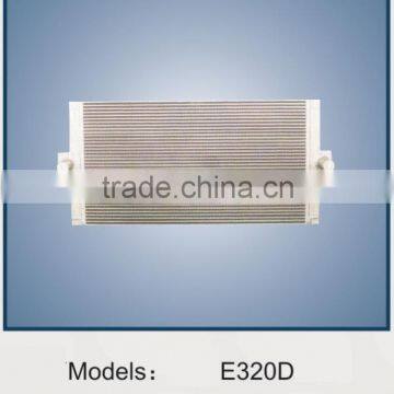 E320D Oil Cooler,320D Heat Exchanger,radiator,intercooler,Aluminum plate,E320D air cooler,water cooler