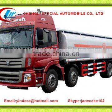 Foton 30CBM crude oil tank truck hot sale