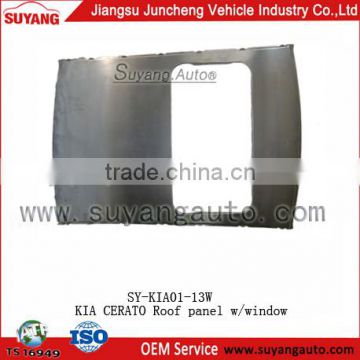 Auto metal body parts CERATO roof panel with window