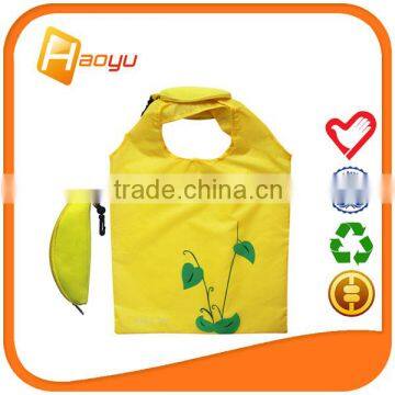 Alibaba China printed tote bag for banana shape folding bag