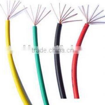 450/750V copper or aluminum core BV/BLV PVC insulated electrical cable