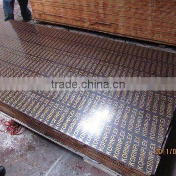 15mm construction material plywood(shuttering plywood)