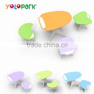 2014 Fashionable MDF Kids Study Tables with Chairs