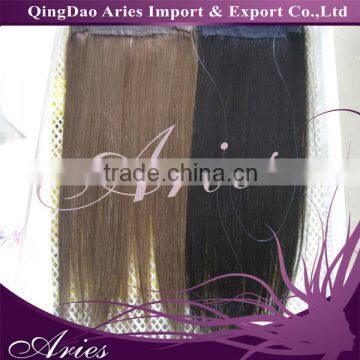 top quality virgin brazilian flip in hair extensions