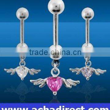 Navel piercing rings from Thailand body jewelry wholesaler