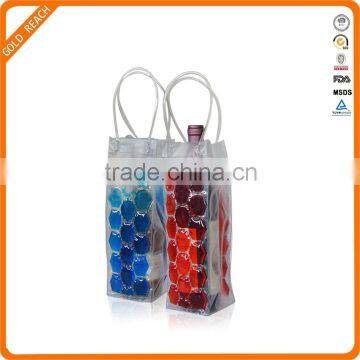 2016 New Style PVC Gel Wine Bottle Ice Pack