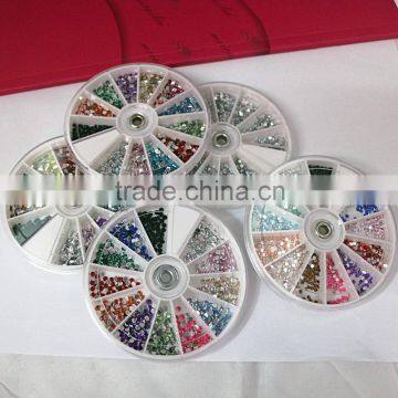 Various Design Nail Wheel Cheap Price Nail Art Decoration Box photo-2